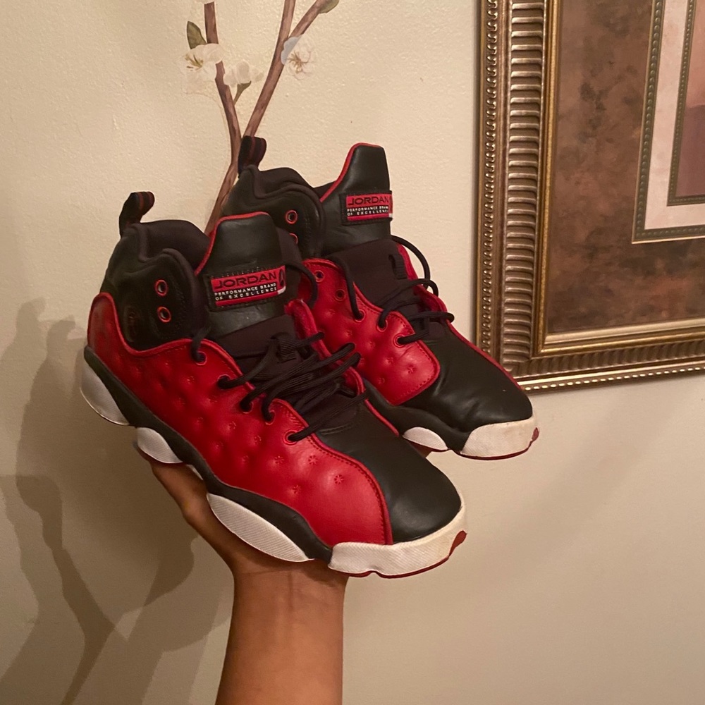 Red , Black , & White Jordan’s